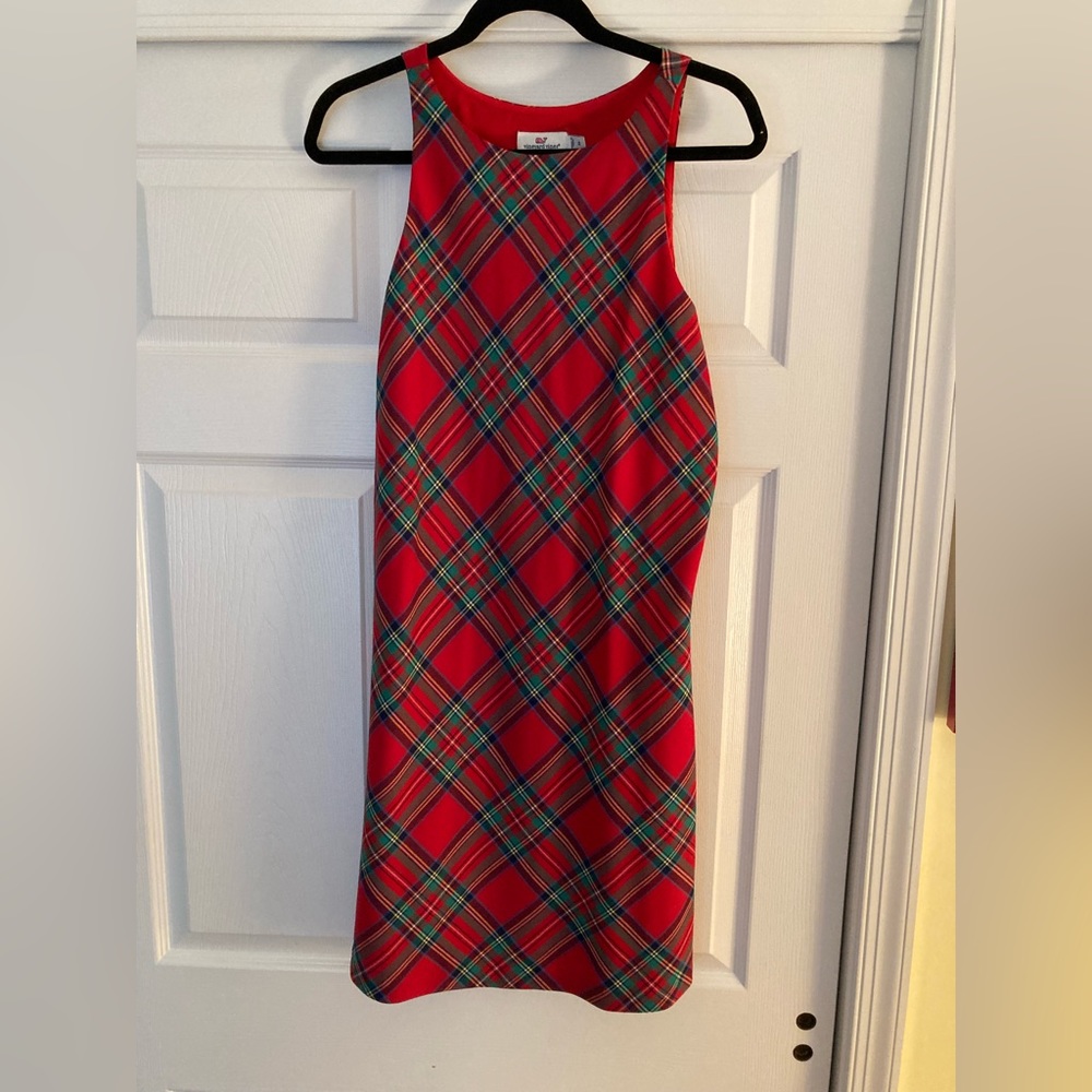 Plaid Vineyard Vines dress!